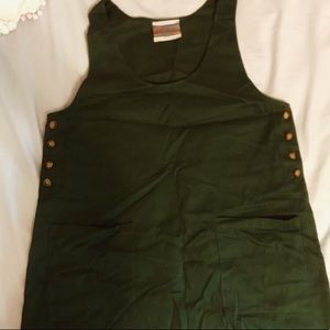 Overall pocket dress